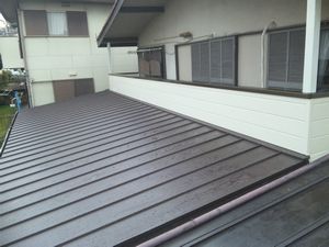 ベランダ,屋根工事