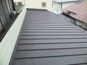 ベランダ屋根リフォーム後2枚目