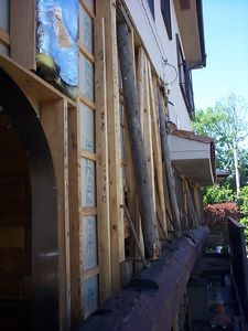 大規模リフォームコンクリート打ち後