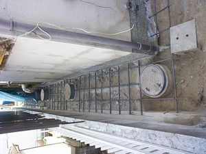 大規模リフォームコンクリート打ち前