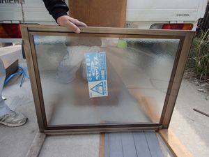ペアガラス施工後