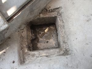 排水,汚水桝改修工事