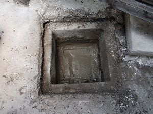 汚水桝モルタル改修後